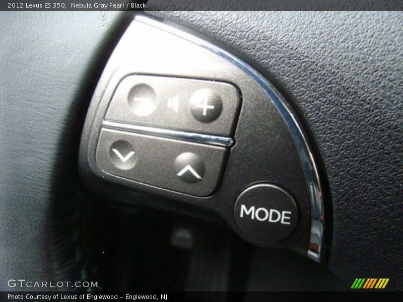 Nebula Gray Pearl / Black 2012 Lexus ES 350