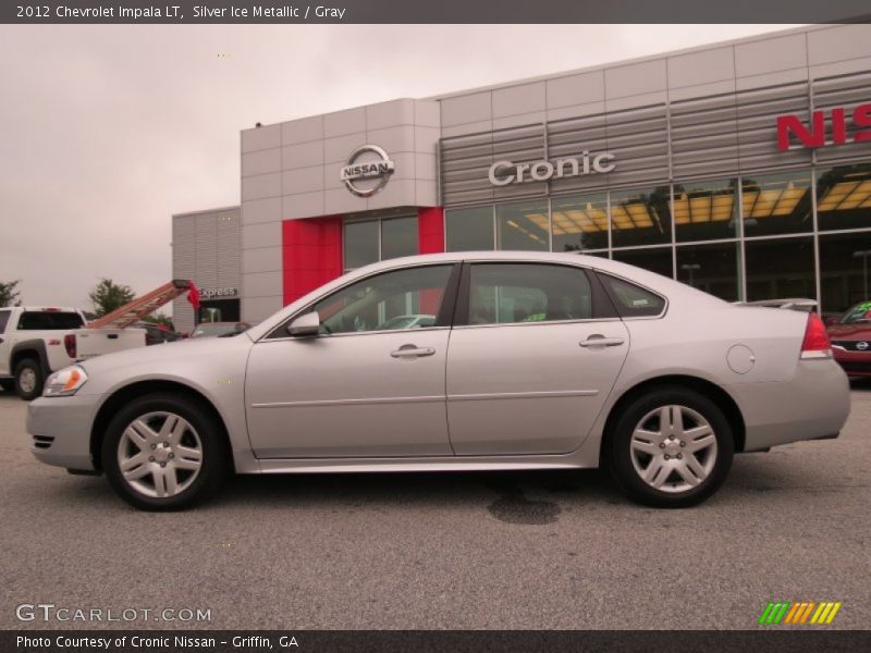 Silver Ice Metallic / Gray 2012 Chevrolet Impala LT
