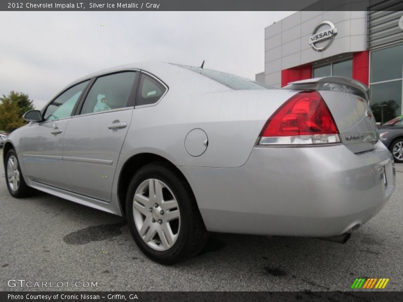 Silver Ice Metallic / Gray 2012 Chevrolet Impala LT