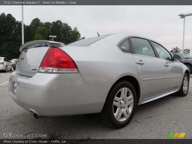 Silver Ice Metallic / Gray 2012 Chevrolet Impala LT