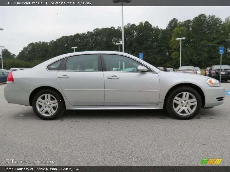 Silver Ice Metallic / Gray 2012 Chevrolet Impala LT