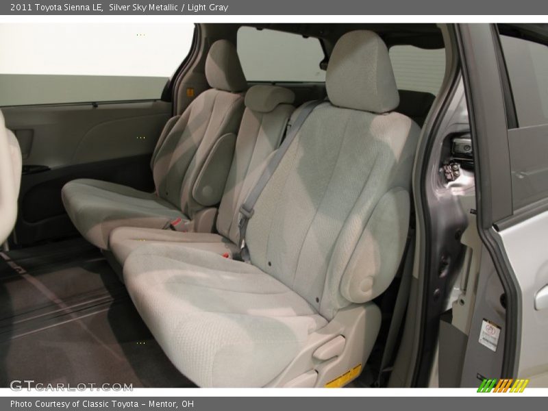 Silver Sky Metallic / Light Gray 2011 Toyota Sienna LE