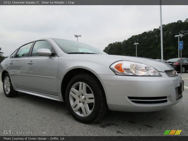 Silver Ice Metallic / Gray 2012 Chevrolet Impala LT
