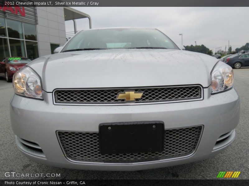 Silver Ice Metallic / Gray 2012 Chevrolet Impala LT