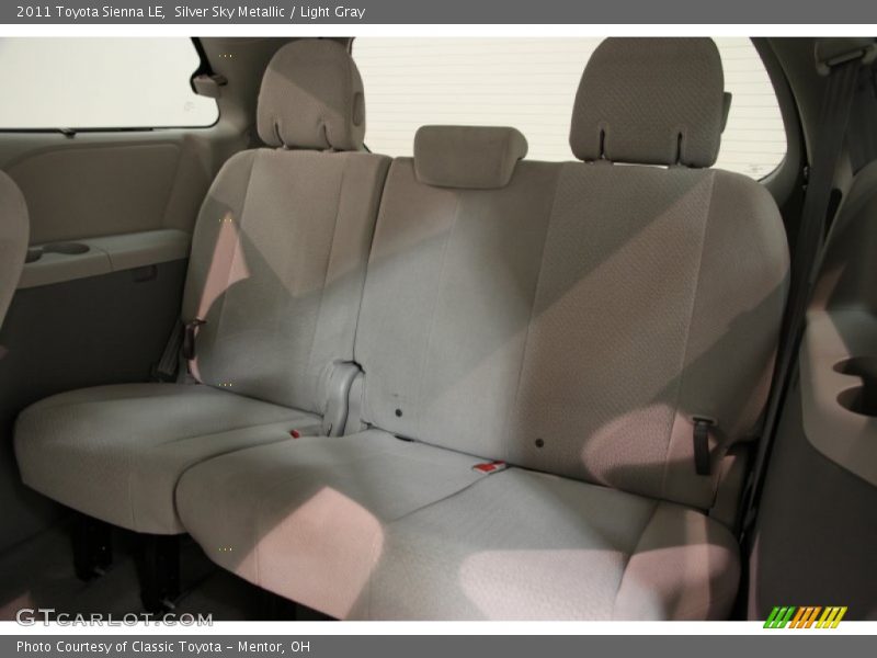 Silver Sky Metallic / Light Gray 2011 Toyota Sienna LE