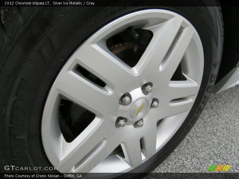 Silver Ice Metallic / Gray 2012 Chevrolet Impala LT