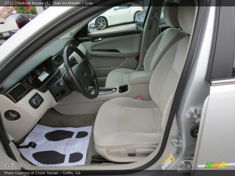 Silver Ice Metallic / Gray 2012 Chevrolet Impala LT