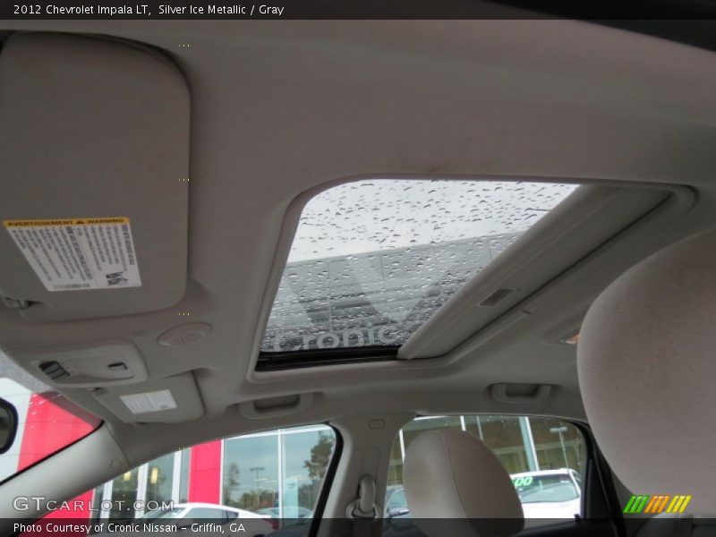 Silver Ice Metallic / Gray 2012 Chevrolet Impala LT