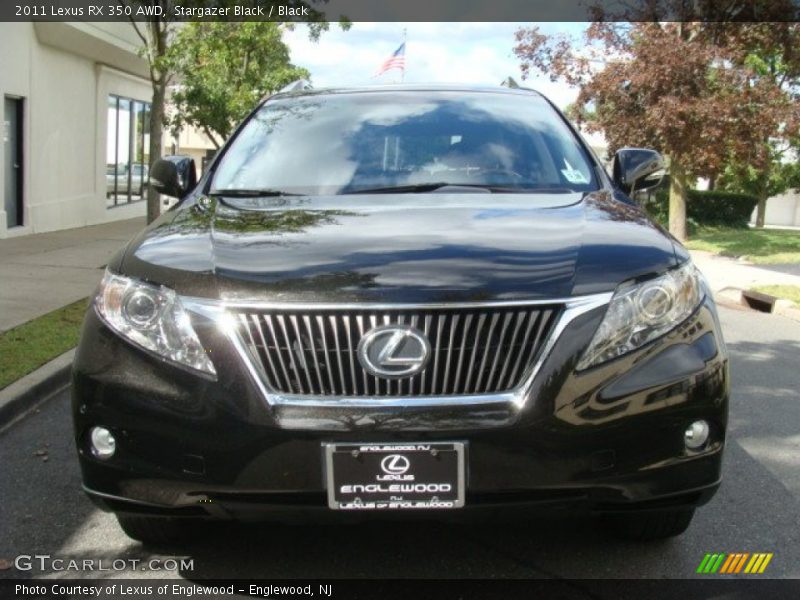 Stargazer Black / Black 2011 Lexus RX 350 AWD