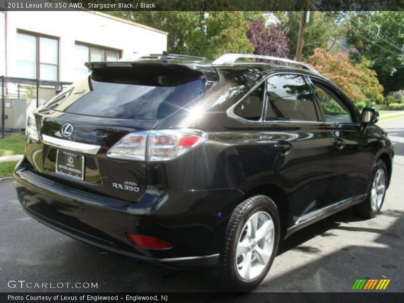 Stargazer Black / Black 2011 Lexus RX 350 AWD