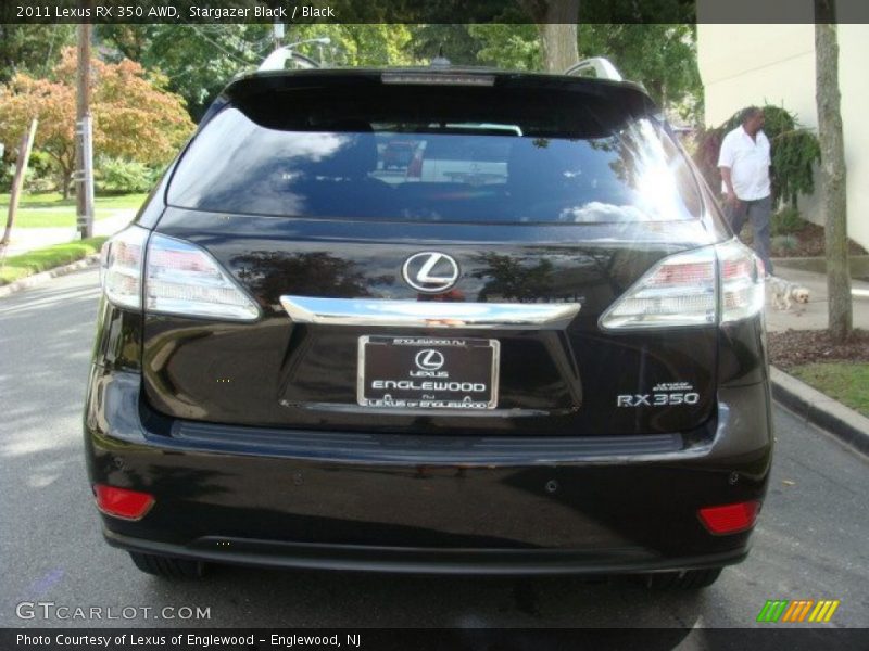 Stargazer Black / Black 2011 Lexus RX 350 AWD