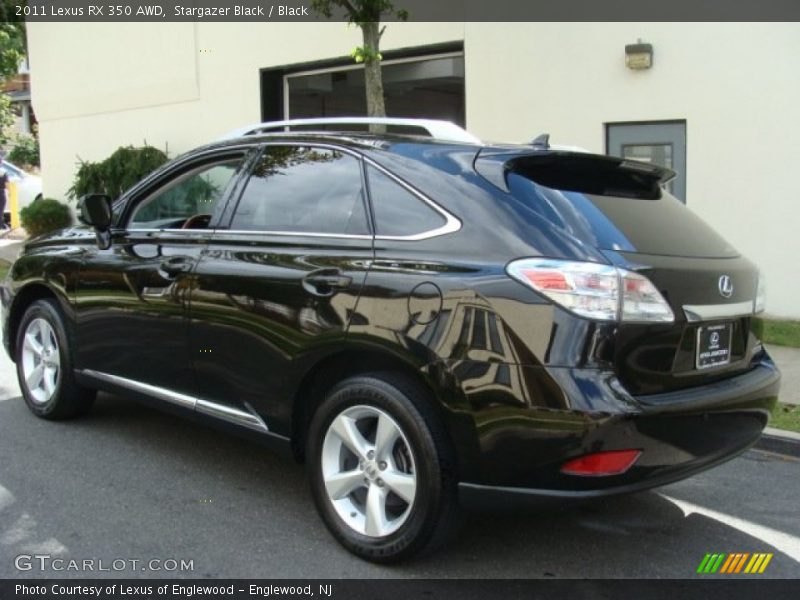 Stargazer Black / Black 2011 Lexus RX 350 AWD