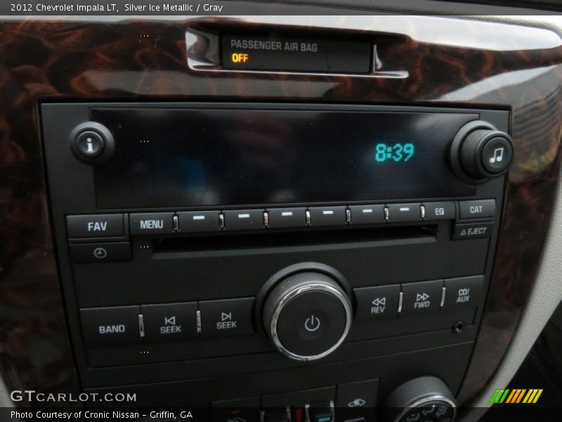 Silver Ice Metallic / Gray 2012 Chevrolet Impala LT