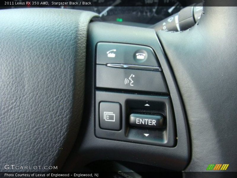 Stargazer Black / Black 2011 Lexus RX 350 AWD