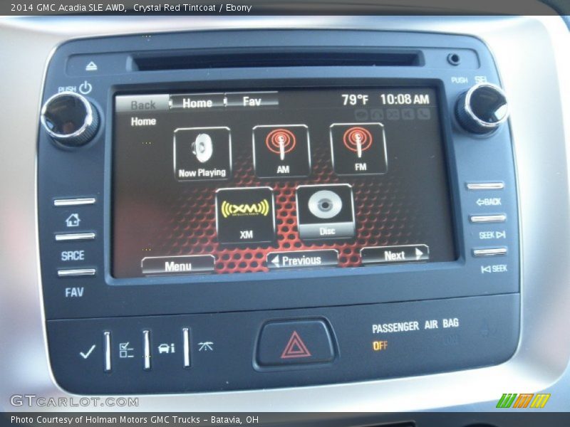 Crystal Red Tintcoat / Ebony 2014 GMC Acadia SLE AWD