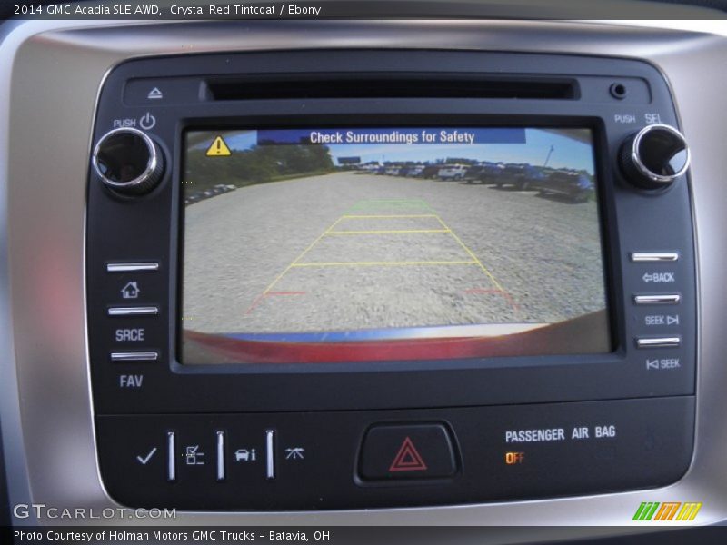 Crystal Red Tintcoat / Ebony 2014 GMC Acadia SLE AWD