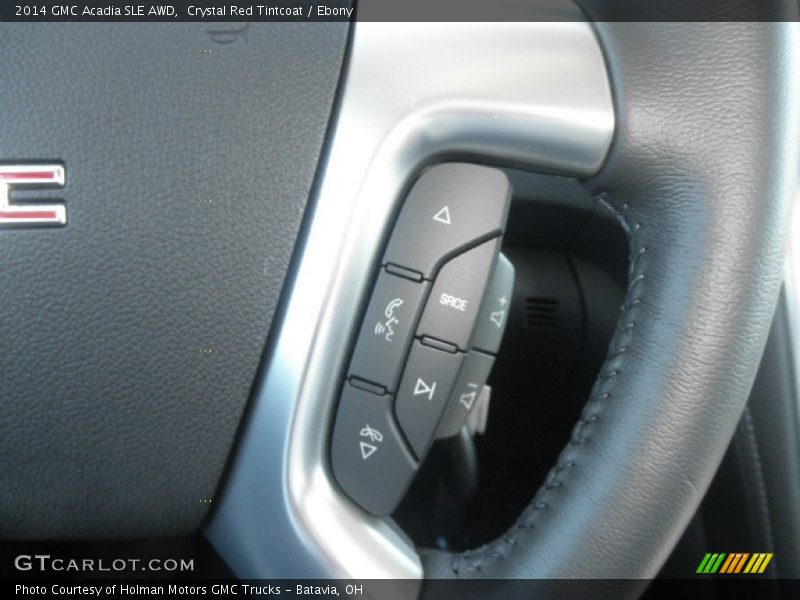 Crystal Red Tintcoat / Ebony 2014 GMC Acadia SLE AWD