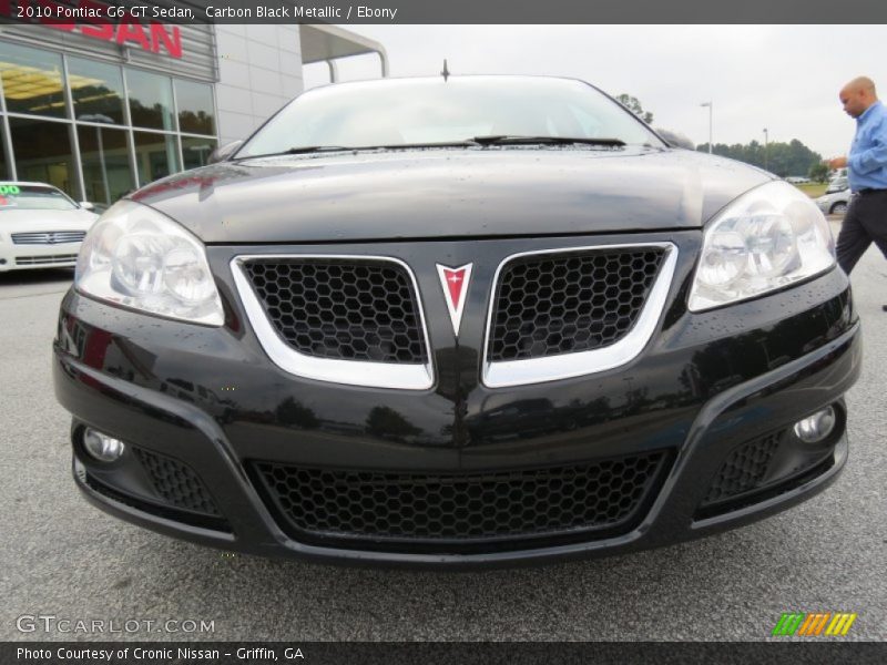 Carbon Black Metallic / Ebony 2010 Pontiac G6 GT Sedan