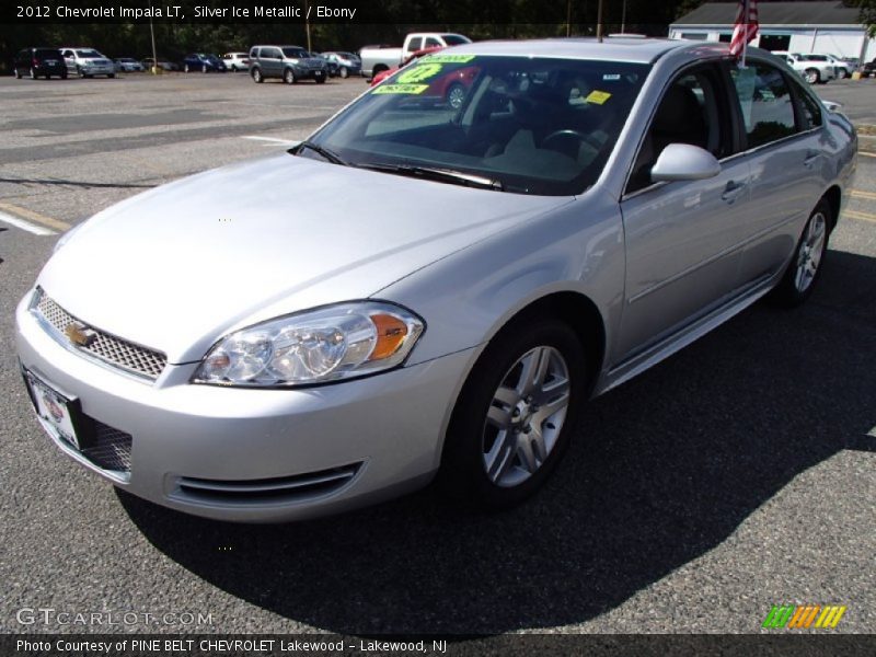 Silver Ice Metallic / Ebony 2012 Chevrolet Impala LT
