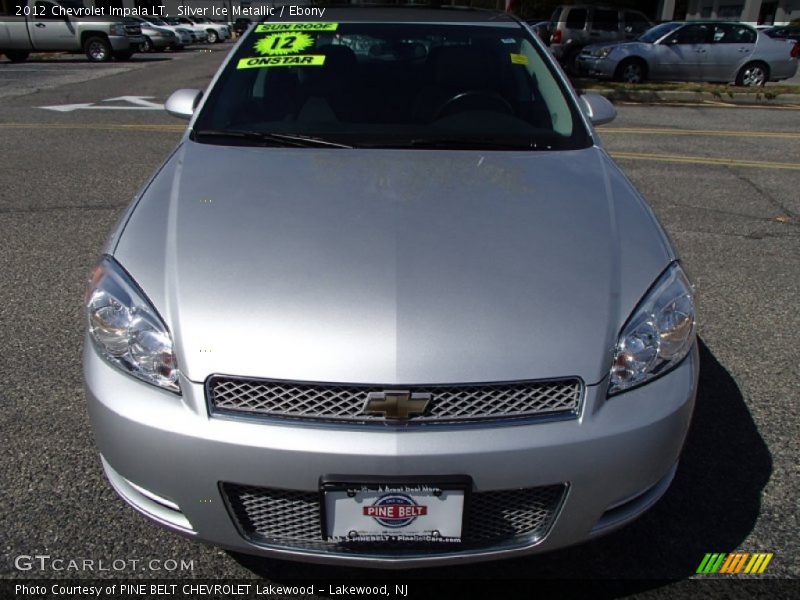 Silver Ice Metallic / Ebony 2012 Chevrolet Impala LT
