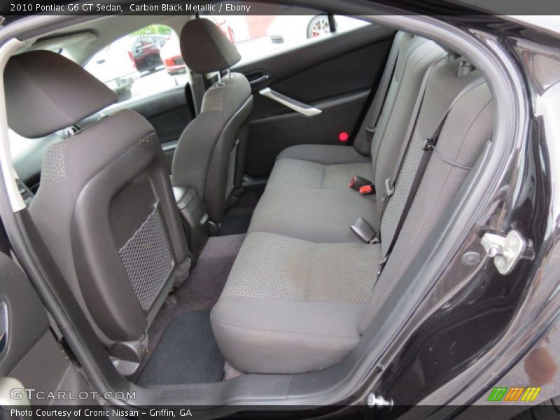 Carbon Black Metallic / Ebony 2010 Pontiac G6 GT Sedan