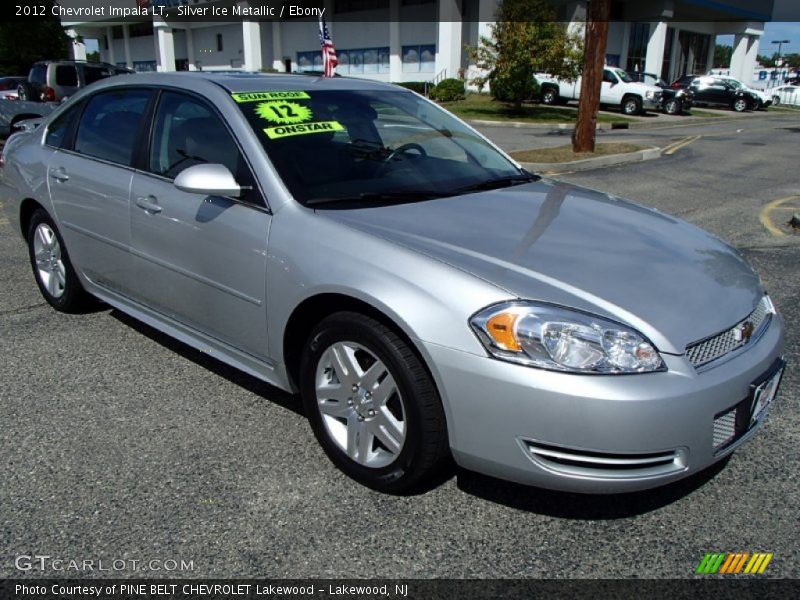 Silver Ice Metallic / Ebony 2012 Chevrolet Impala LT