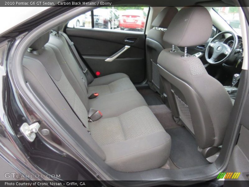 Carbon Black Metallic / Ebony 2010 Pontiac G6 GT Sedan