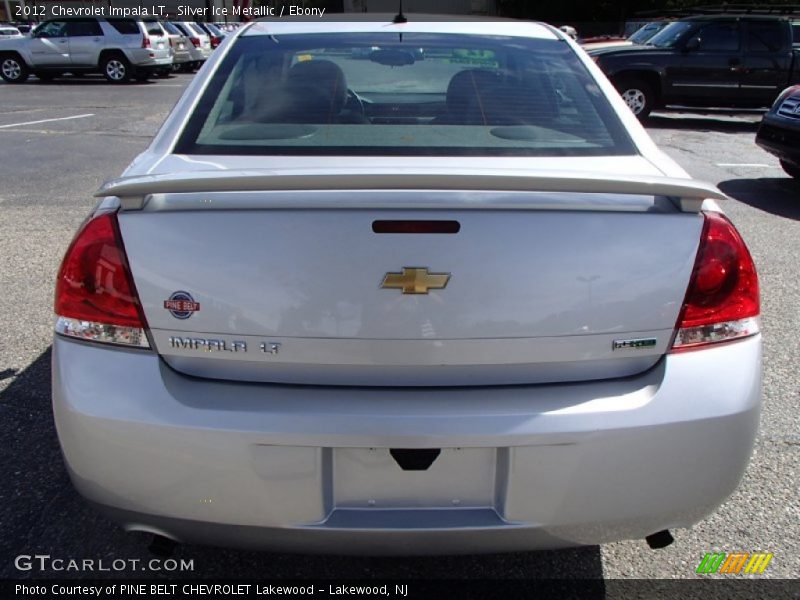 Silver Ice Metallic / Ebony 2012 Chevrolet Impala LT