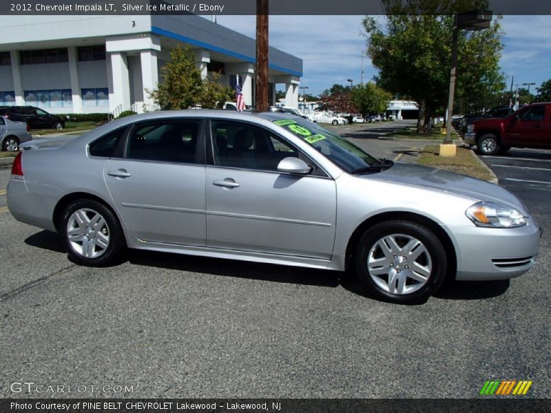 Silver Ice Metallic / Ebony 2012 Chevrolet Impala LT