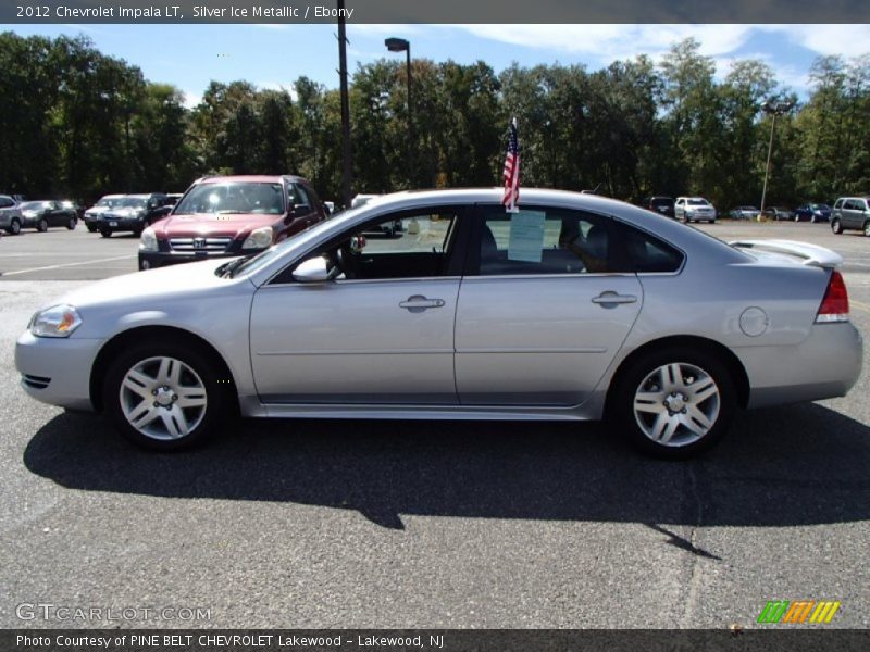 Silver Ice Metallic / Ebony 2012 Chevrolet Impala LT