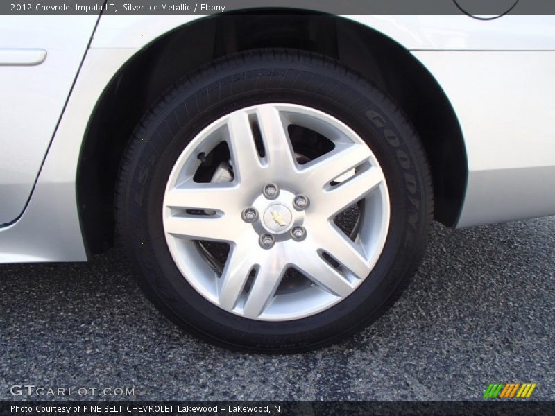 Silver Ice Metallic / Ebony 2012 Chevrolet Impala LT