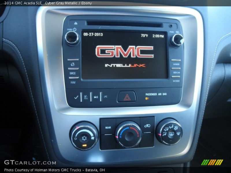 Cyber Gray Metallic / Ebony 2014 GMC Acadia SLE