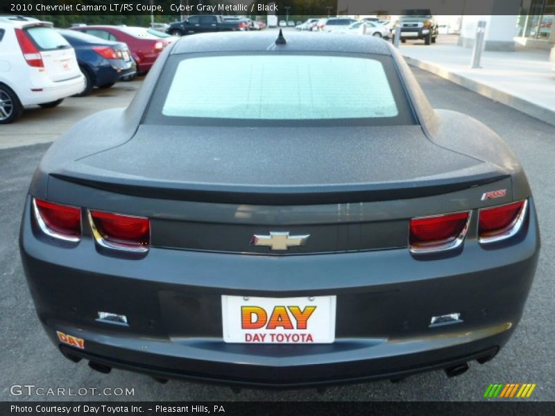 Cyber Gray Metallic / Black 2010 Chevrolet Camaro LT/RS Coupe