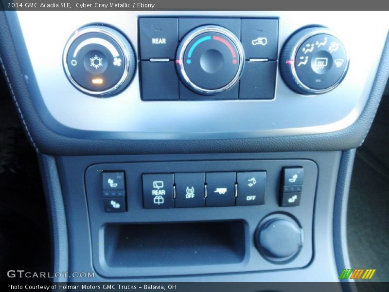Cyber Gray Metallic / Ebony 2014 GMC Acadia SLE