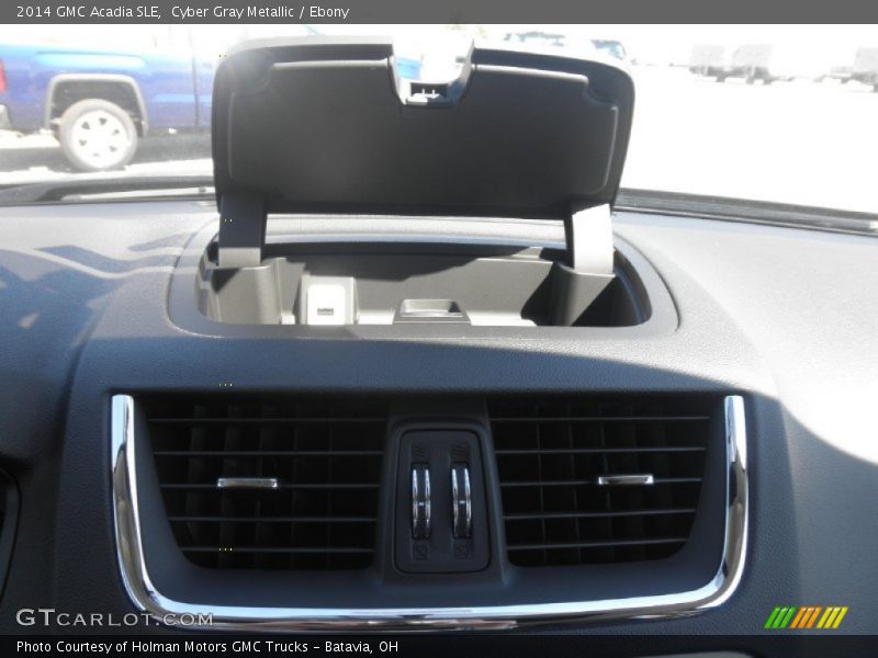 Cyber Gray Metallic / Ebony 2014 GMC Acadia SLE