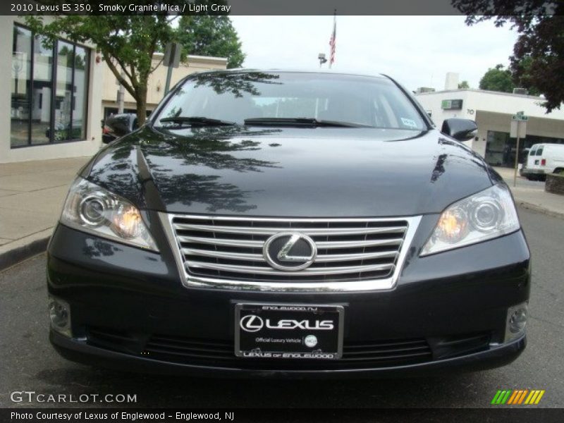 Smoky Granite Mica / Light Gray 2010 Lexus ES 350