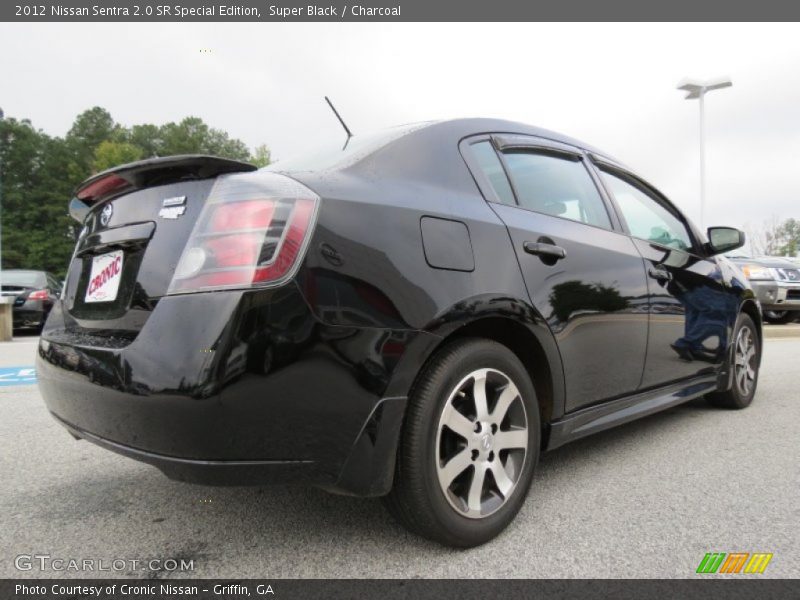 Super Black / Charcoal 2012 Nissan Sentra 2.0 SR Special Edition