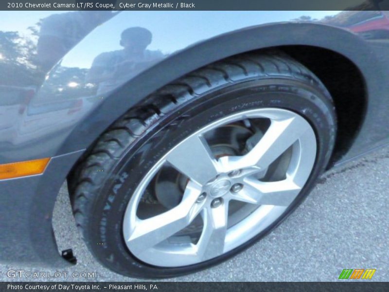 Cyber Gray Metallic / Black 2010 Chevrolet Camaro LT/RS Coupe
