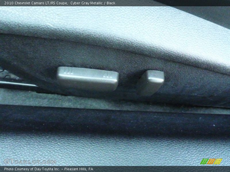 Cyber Gray Metallic / Black 2010 Chevrolet Camaro LT/RS Coupe