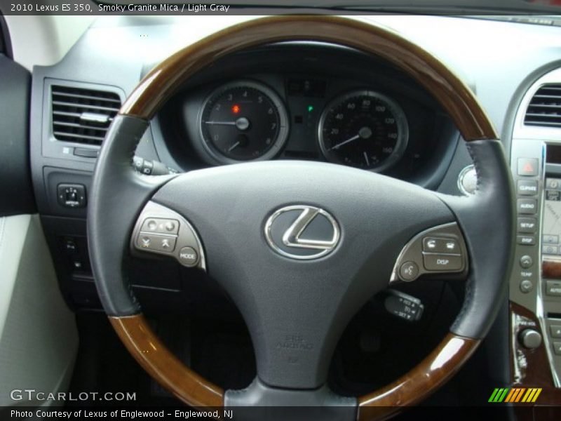 Smoky Granite Mica / Light Gray 2010 Lexus ES 350