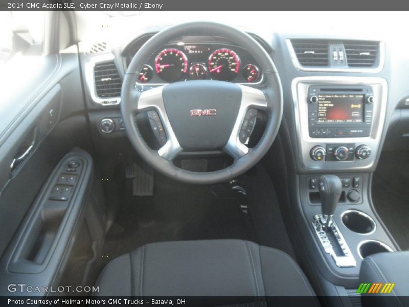 Cyber Gray Metallic / Ebony 2014 GMC Acadia SLE