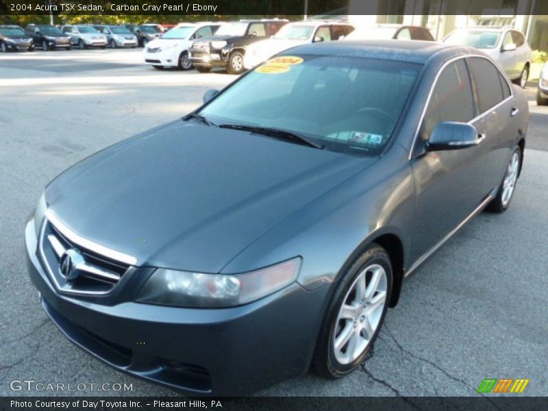 Carbon Gray Pearl / Ebony 2004 Acura TSX Sedan