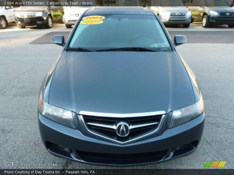 Carbon Gray Pearl / Ebony 2004 Acura TSX Sedan