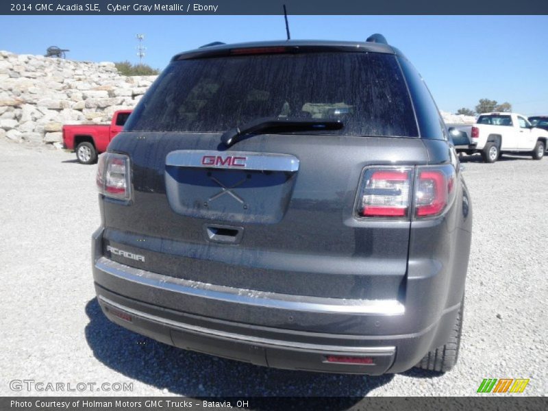 Cyber Gray Metallic / Ebony 2014 GMC Acadia SLE