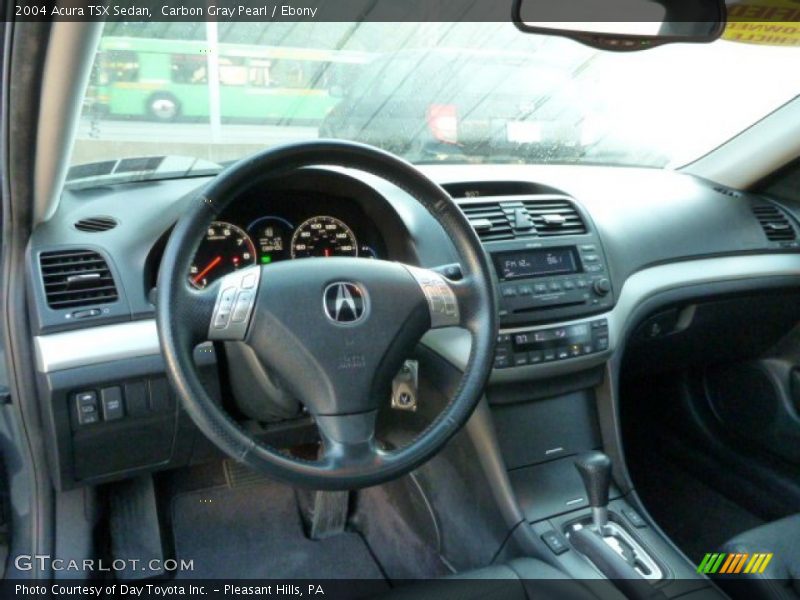 Carbon Gray Pearl / Ebony 2004 Acura TSX Sedan