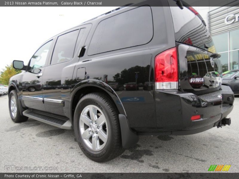 Galaxy Black / Charcoal 2013 Nissan Armada Platinum