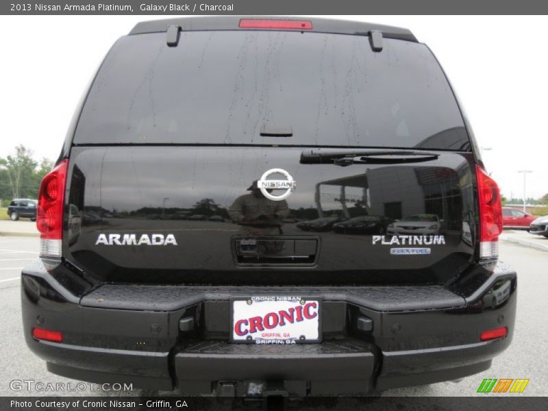 Galaxy Black / Charcoal 2013 Nissan Armada Platinum
