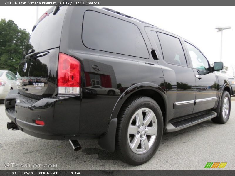 Galaxy Black / Charcoal 2013 Nissan Armada Platinum