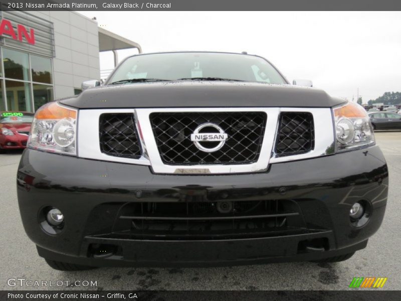 Galaxy Black / Charcoal 2013 Nissan Armada Platinum