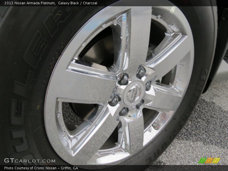 Galaxy Black / Charcoal 2013 Nissan Armada Platinum